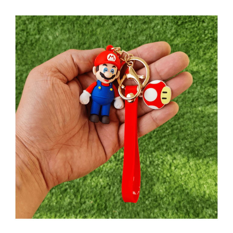 Llavero Mario Bros Strap Goma Pixeleate